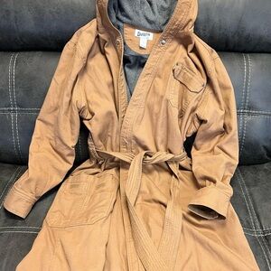 Duluth Men’s Brown Hooded Robe